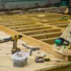 Deck under construction