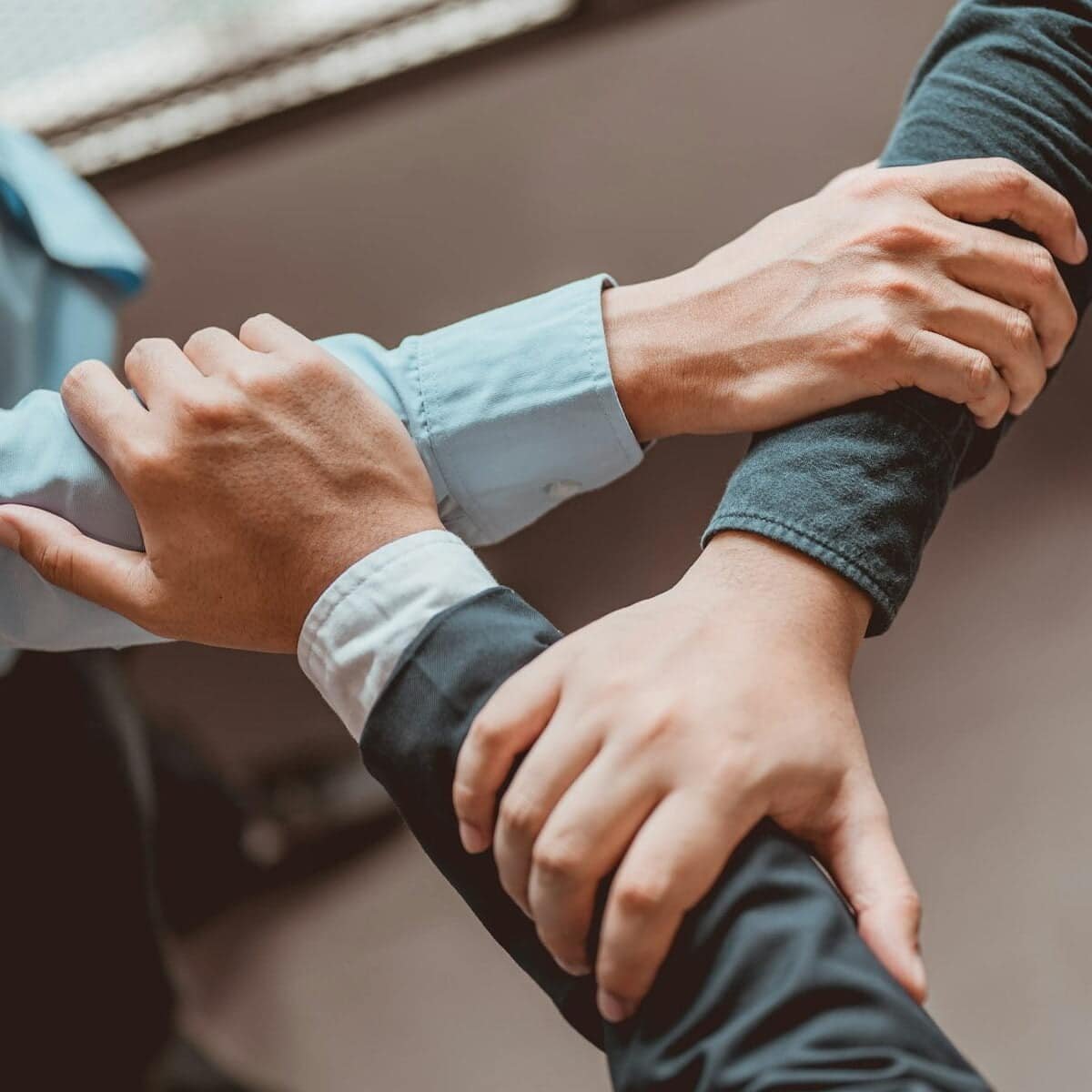 Coordination of hands. Bussiness, Teamwork,Success, Working, Successful Concept.